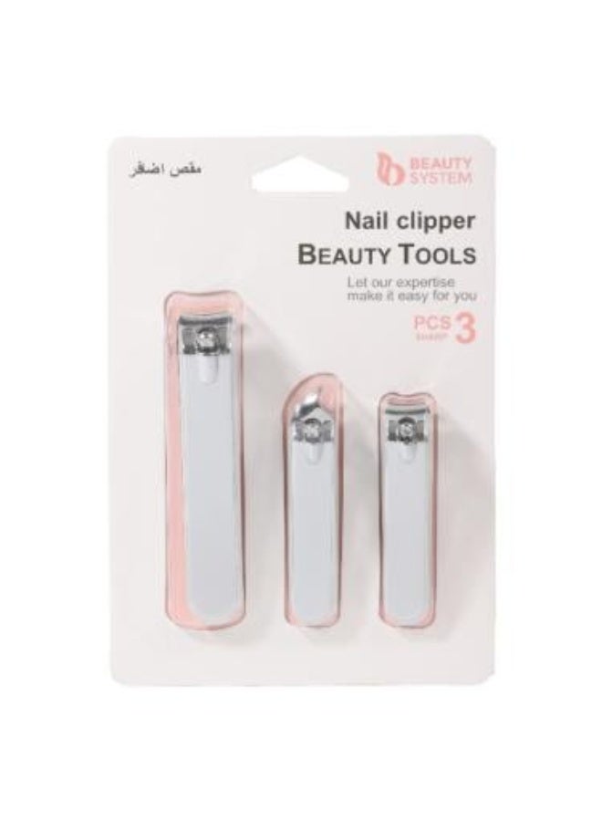 طقم مقصات اظافر متعددة الاستخدام 3 قطع موديل BK25-056